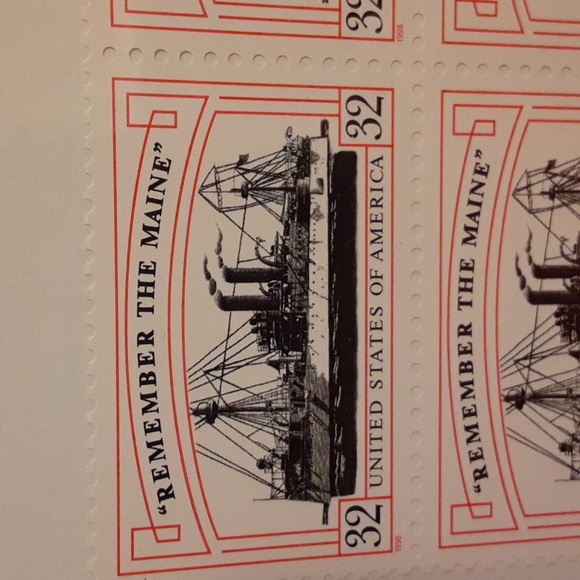 AF 726 Spanish-American War, Block of four - Picture 2 of 2